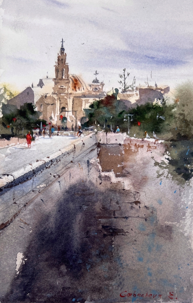 Serrans Bridge Views(Diptych)