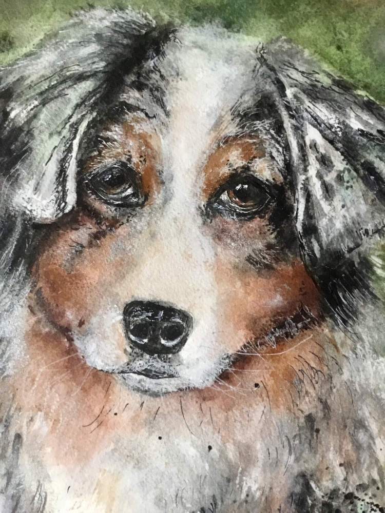 Pawtraits of Love – Custom Watercolor Pet Portraits from Photo