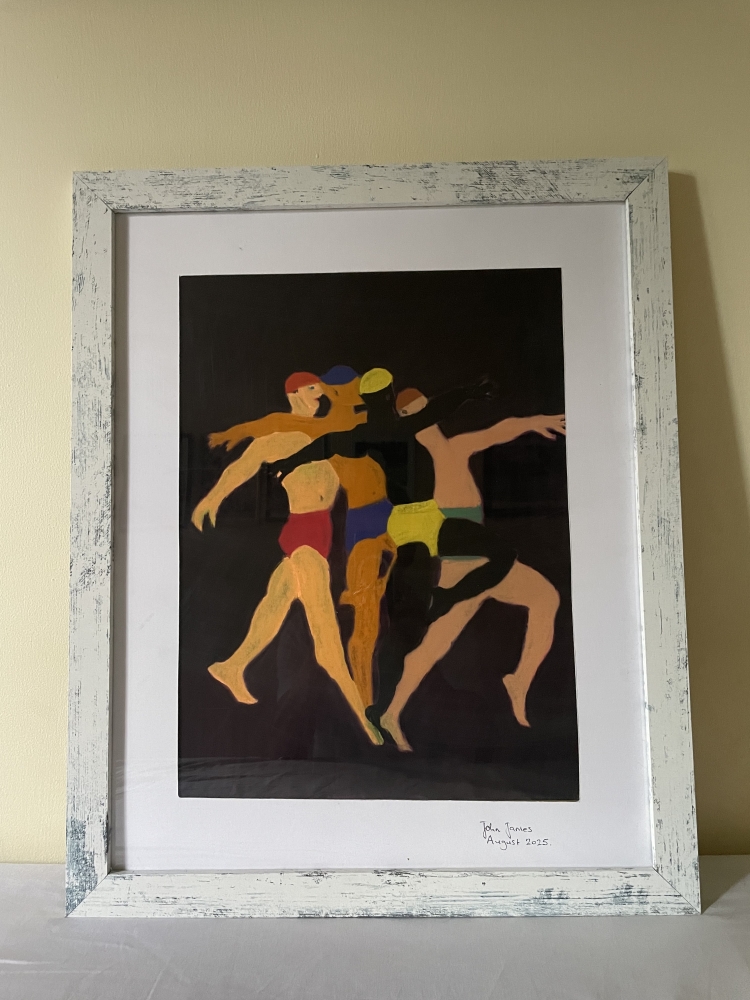 Dancers in synchronicity 