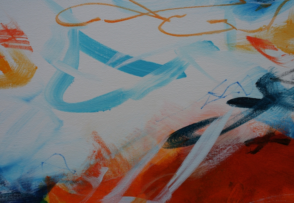 XXL RUNNING BAREFOOT IN THE GRASS 122 X 91 CM
