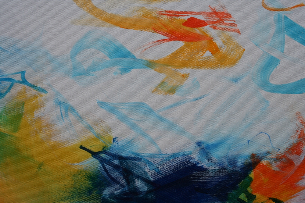 XXL RUNNING BAREFOOT IN THE GRASS 122 X 91 CM