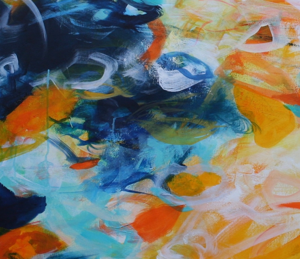XXL DANCING IN THE MOONLIGHT 100 x 100 cm