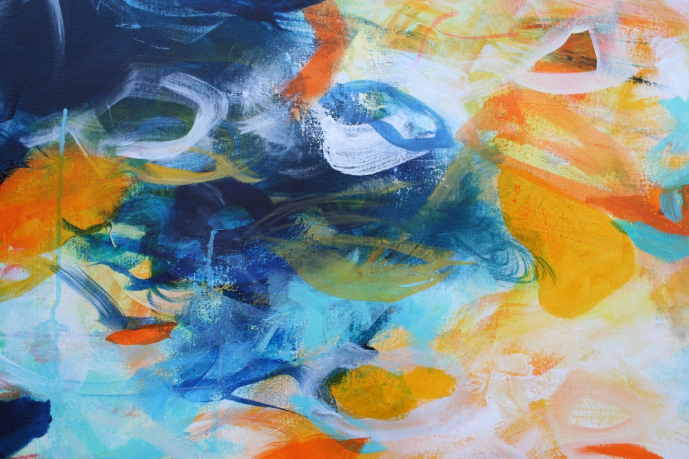 XXL DANCING IN THE MOONLIGHT 100 x 100 cm