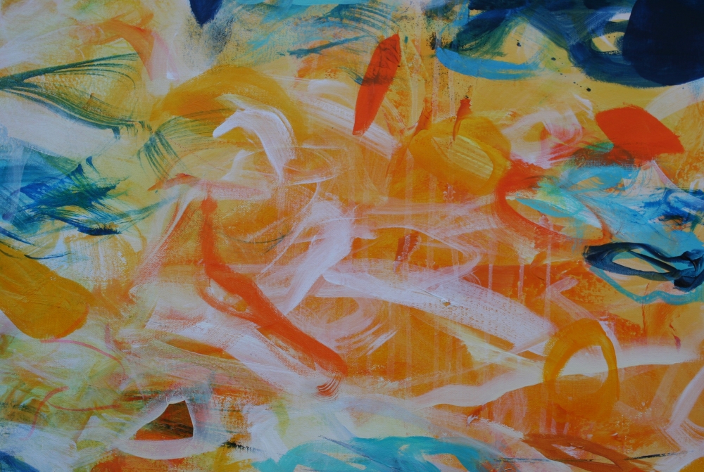 XXL DANCING IN THE MOONLIGHT 100 x 100 cm