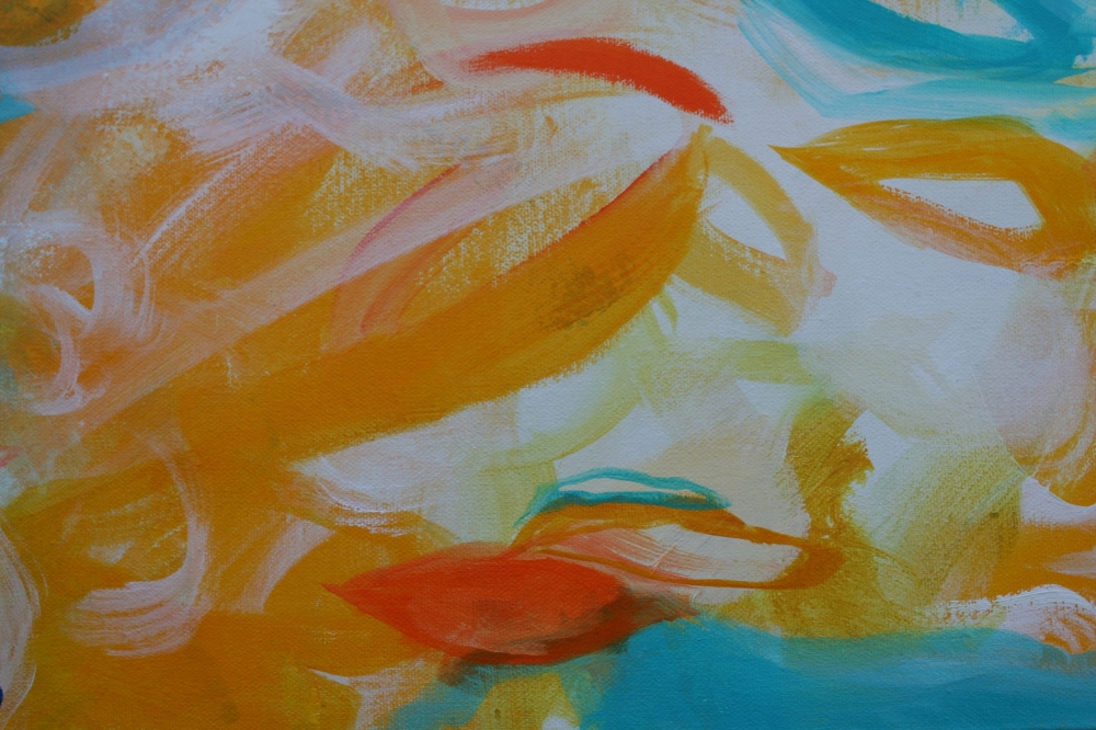 XXL DANCING IN THE MOONLIGHT 100 x 100 cm