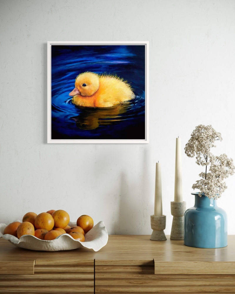 A Ducklings Reflection
