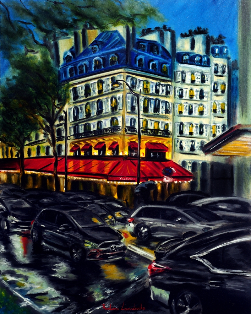 Evening Rush in Paris