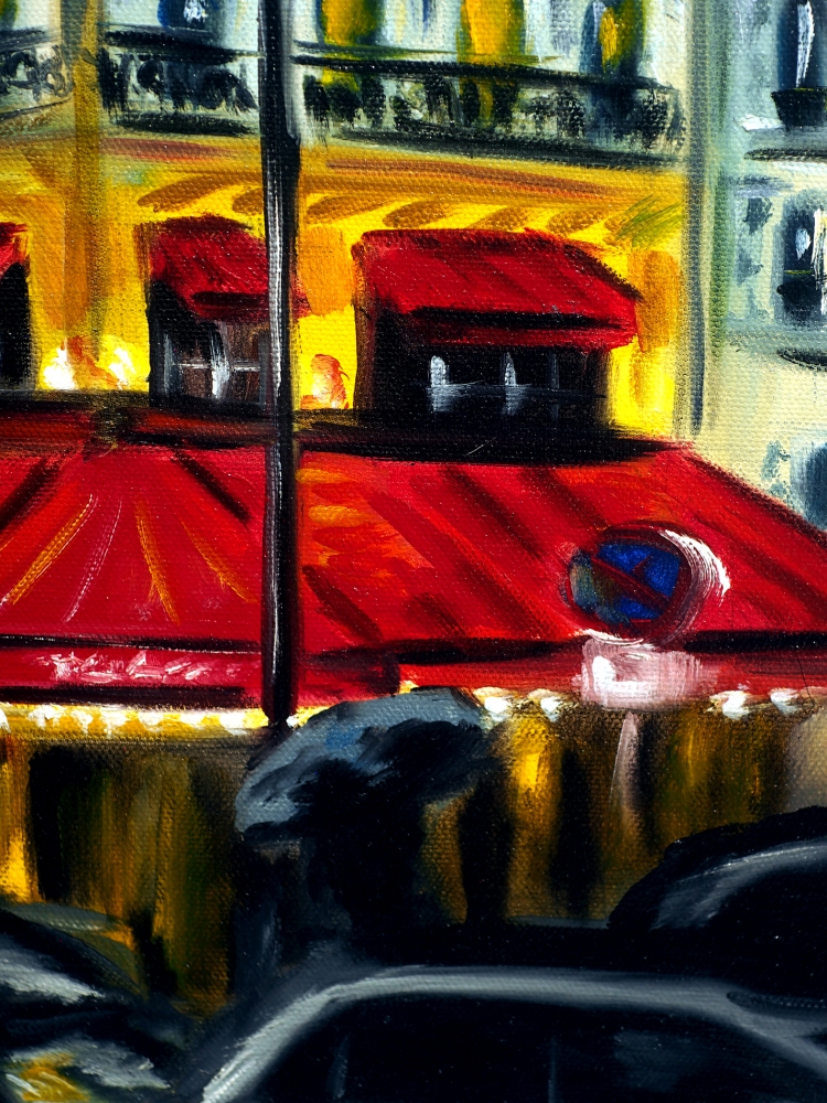 Evening Rush in Paris