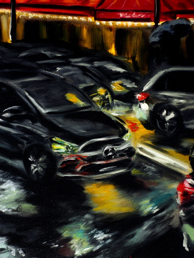 Evening Rush in Paris