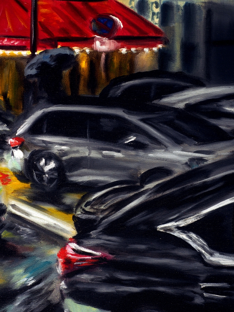 Evening Rush in Paris