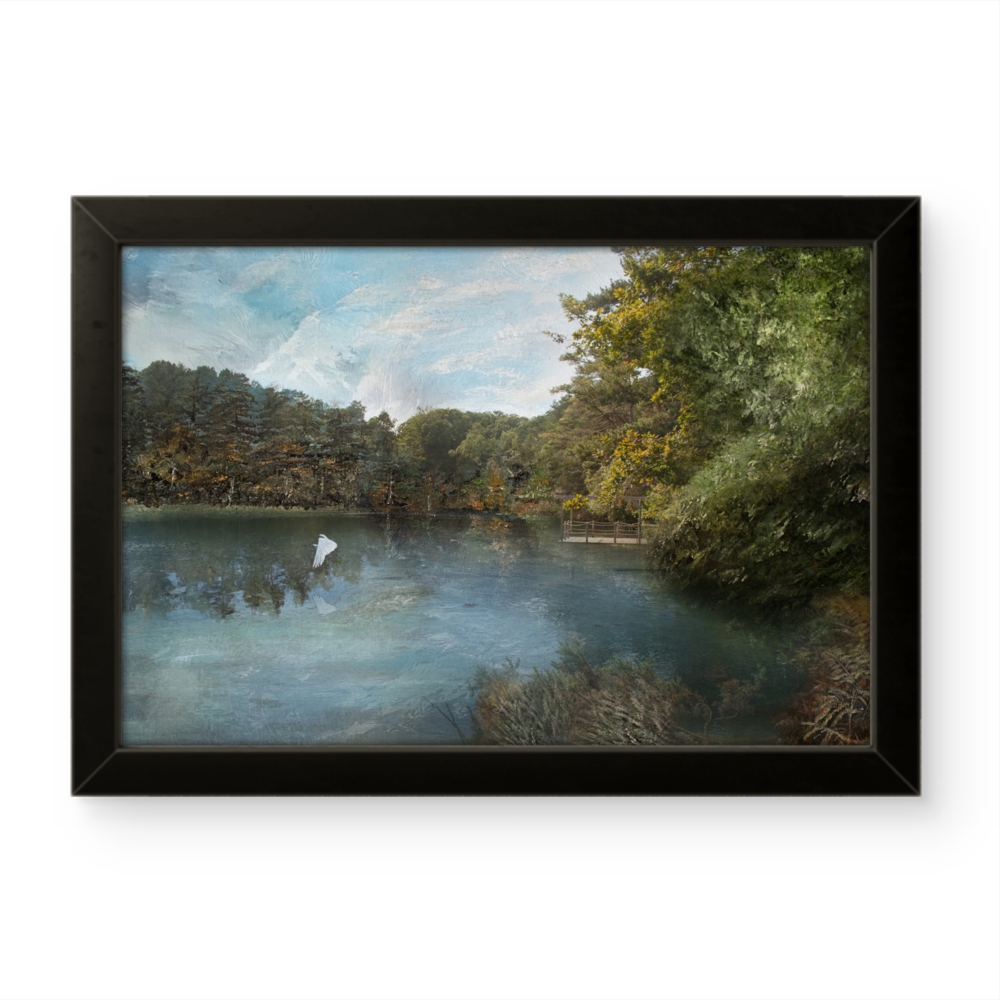 Blue Pool reflection