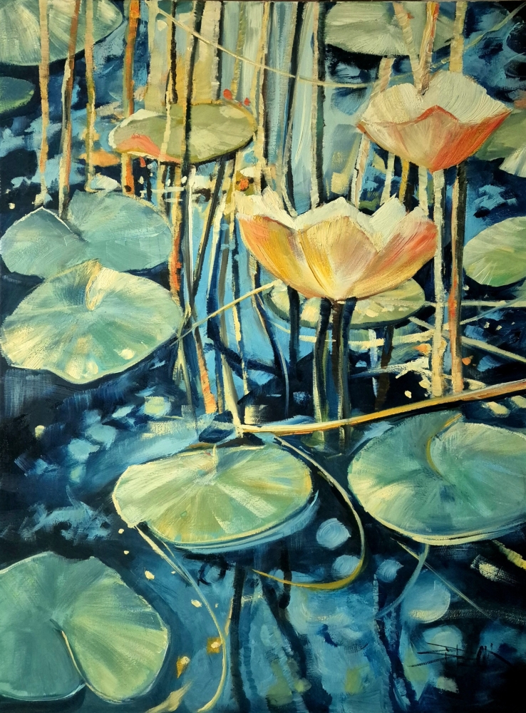 WATER LILIES IV
