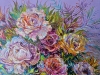 Roses in a Crystal Vase