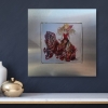 Queen of Hearts' Throne ( acrylic glass original) 