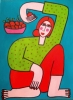 Lady with oranges