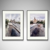Serrans Bridge Views(Diptych)