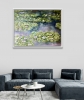 Emerald Reflections – Impressionist Botanical Painting