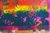 Abstract Fractured Multicoloured 5451