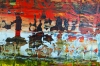 Abstract Fractured Multicoloured 5470