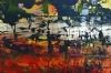 Abstract Fractured Multicoloured 5470