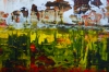 Abstract Fractured Multicoloured 5470