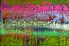Abstract Fractured Multicoloured 5489