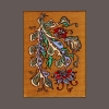 Ornamental Bloom – Miniature 13x18 cm
