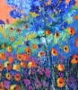 Evening sonata in poppies 