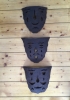 Untitled ceramic masks