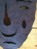 Untitled ceramic masks