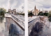 Serrans Bridge Views(Diptych)