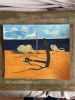Anchored on the beach