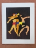 Dancers in synchronicity 