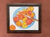 A plate of peaches