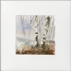 4 seasonal tree paintings
