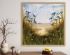 Wild flower path meadow landscape I