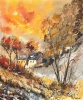 Autumnal orange 