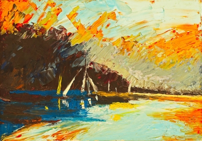 Sailing at Dawn