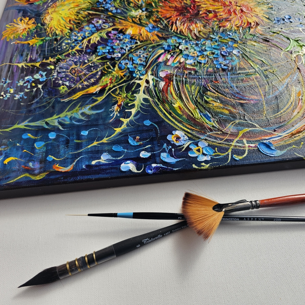 Dandelion Modern Still Life