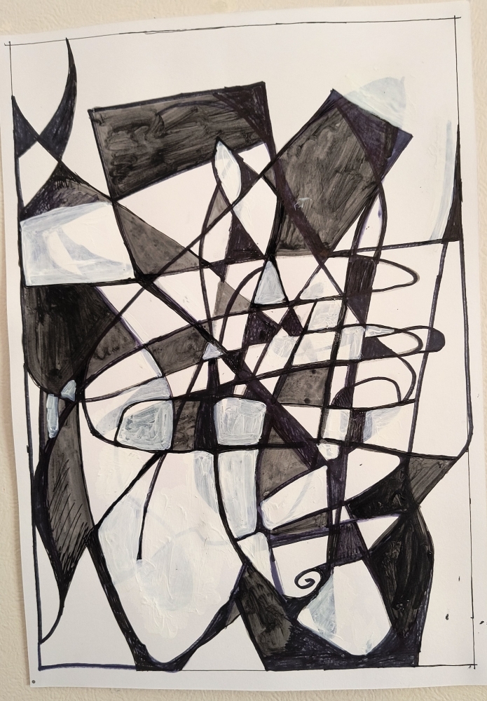 Composition in Black and white number 2