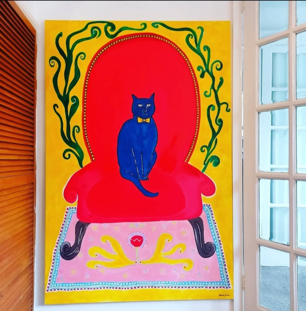 The Blue cat