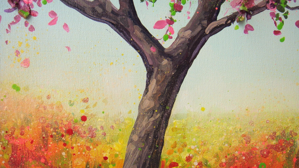 Spring Blooming Tree