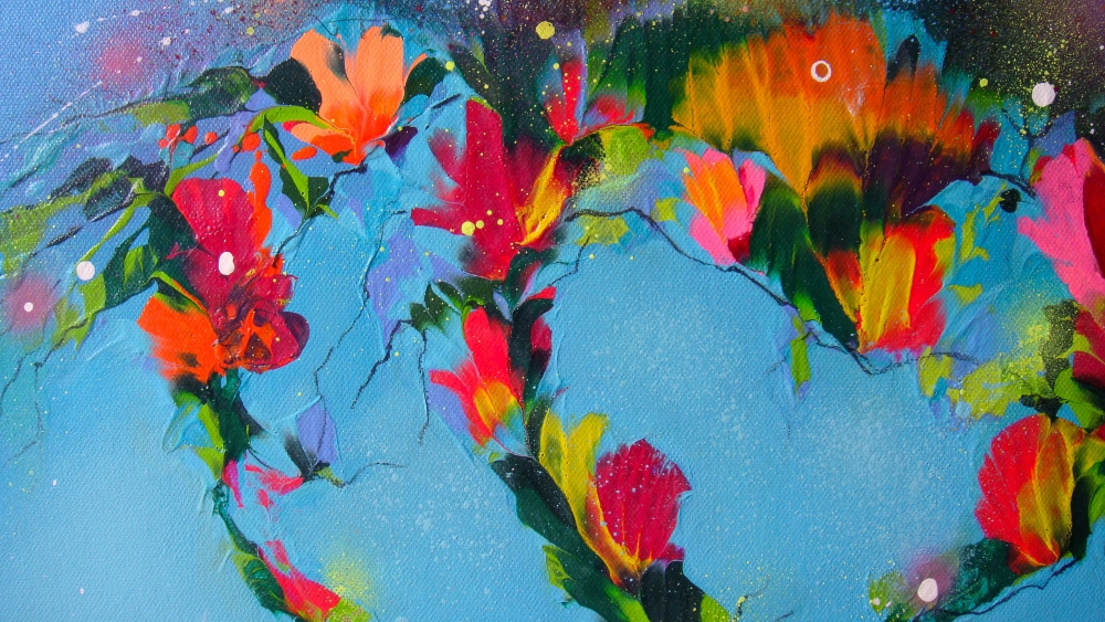 \"Greek Landscape\" Large Painting 