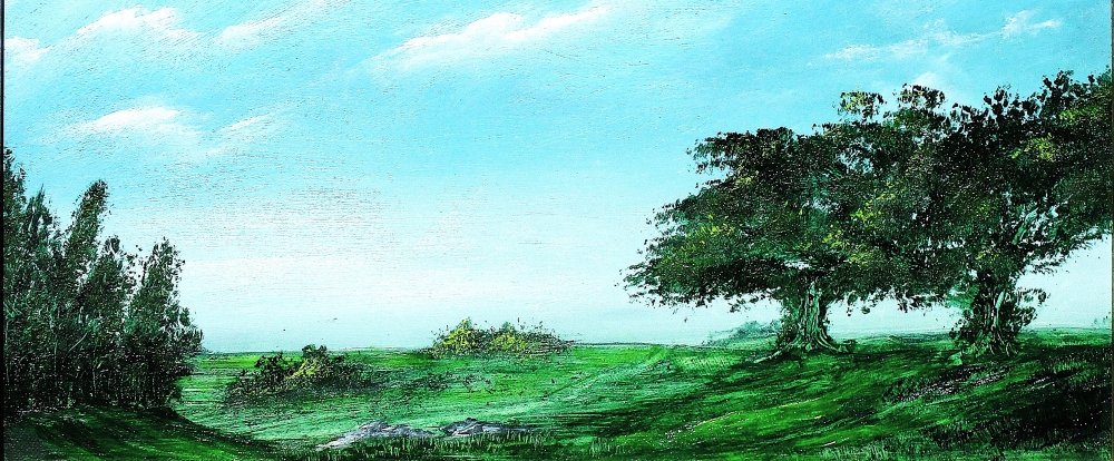 The Two Oak Trees