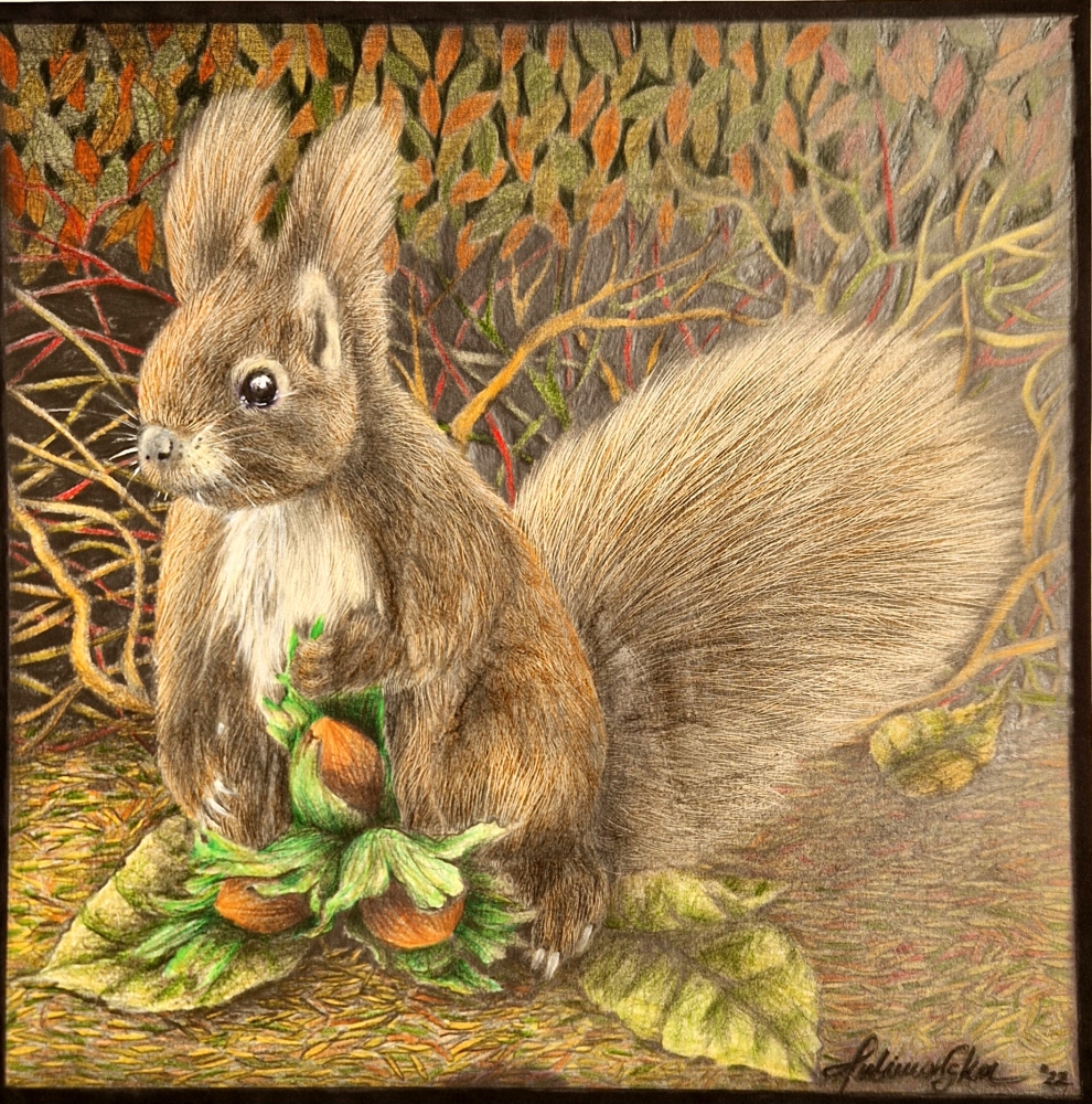 Squirrel and nuts (2022)