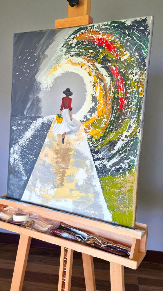 'There she goes'