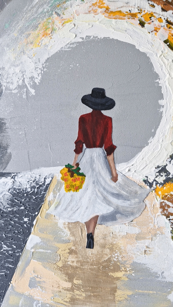 'There she goes'