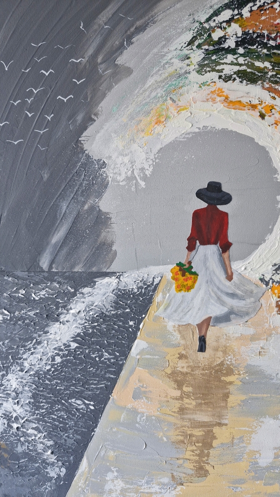 'There she goes'