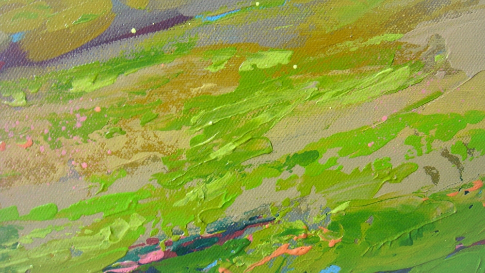 \"Greek Landscape\" Large Painting 