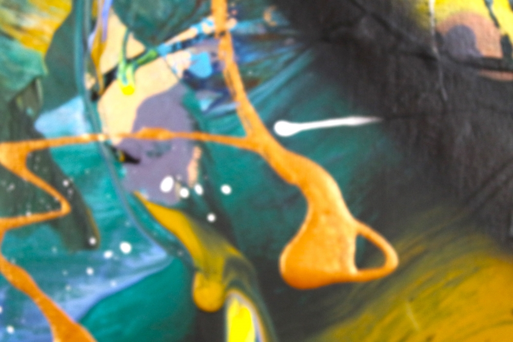 Abstract Expressionism Dont Push Me